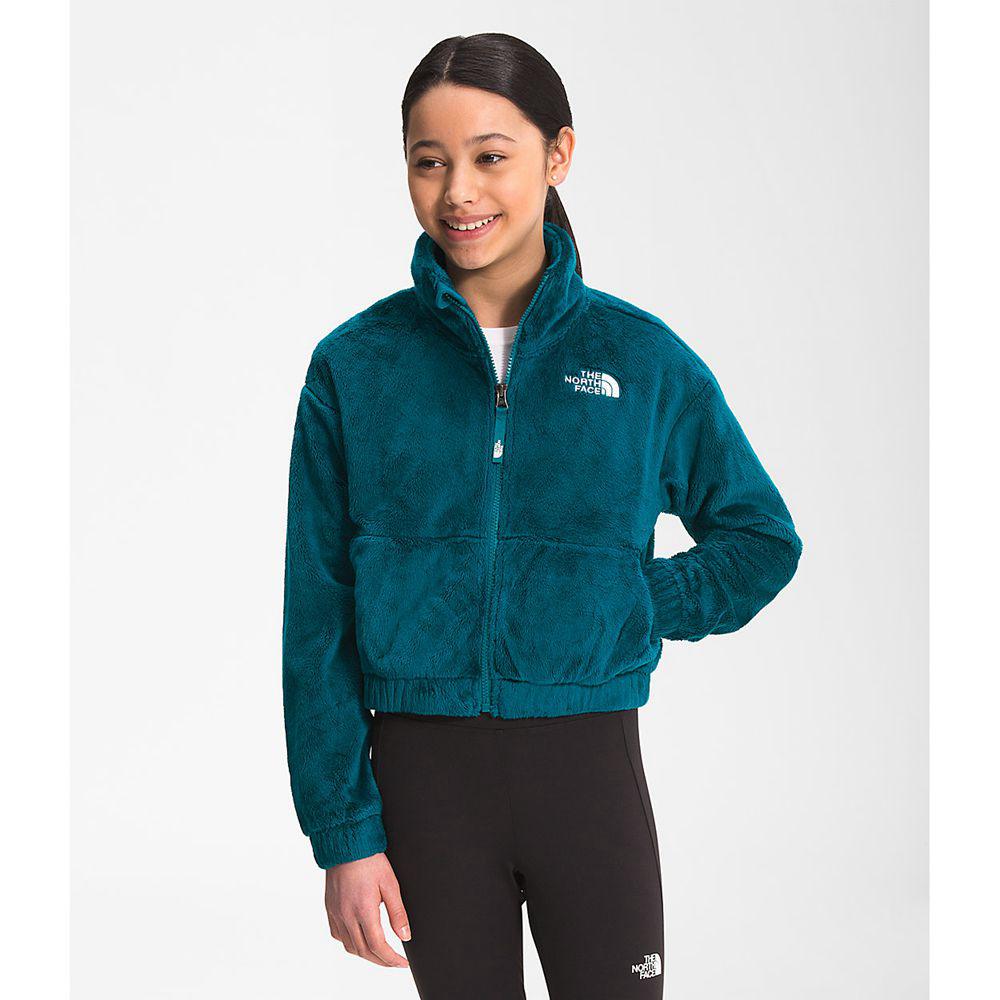 The North Face Osolita Κορίτσια Μπουφάν Fleece Full Zip - Βαθυ Μπλε (FHSP14253)